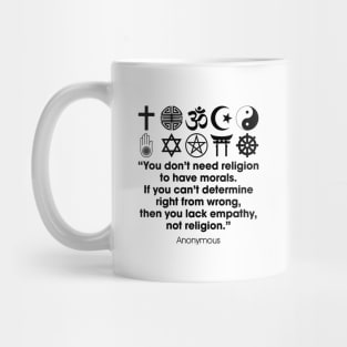 Religion & Morals Mug